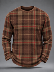 Men's West Waffle Long Sleeve T-Shirt