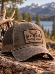 Unisex Western Hunting Season Print Hat