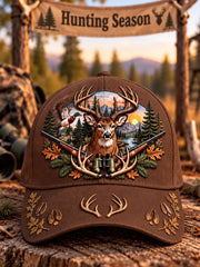 Unisex Western Hunting Season Print Hat