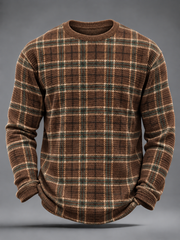 Men's West Waffle Long Sleeve T-Shirt