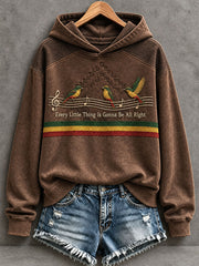 Women's Every Little Thing Is Gonna Be All Right Hoodie