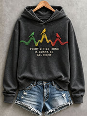 Women's Every Little Thing Is Gonna Be All Right Hoodie